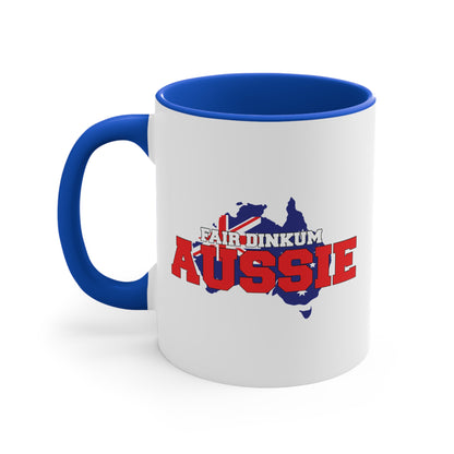 Fair Dinkum Mug | True Blue Aussie Spirit Coffee Cup