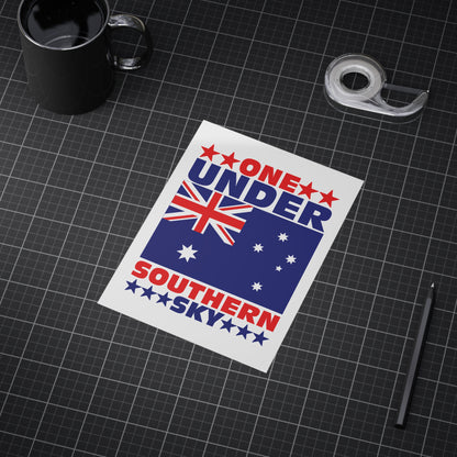 Southern Sky Poster | Australian Unity Wall Art