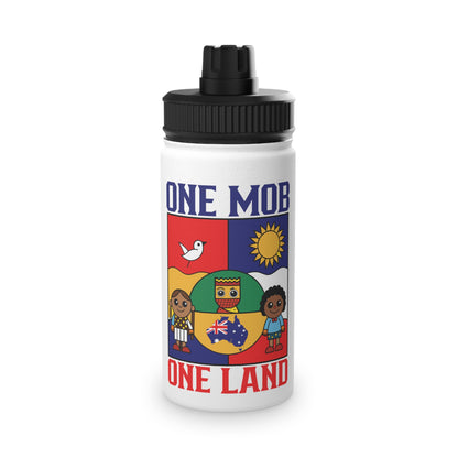 One Mob Water Bottle | Aussie Pride & Cultural Unity Flask