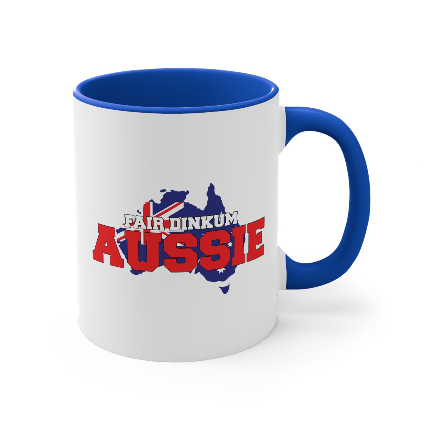 Fair Dinkum Mug | True Blue Aussie Spirit Coffee Cup