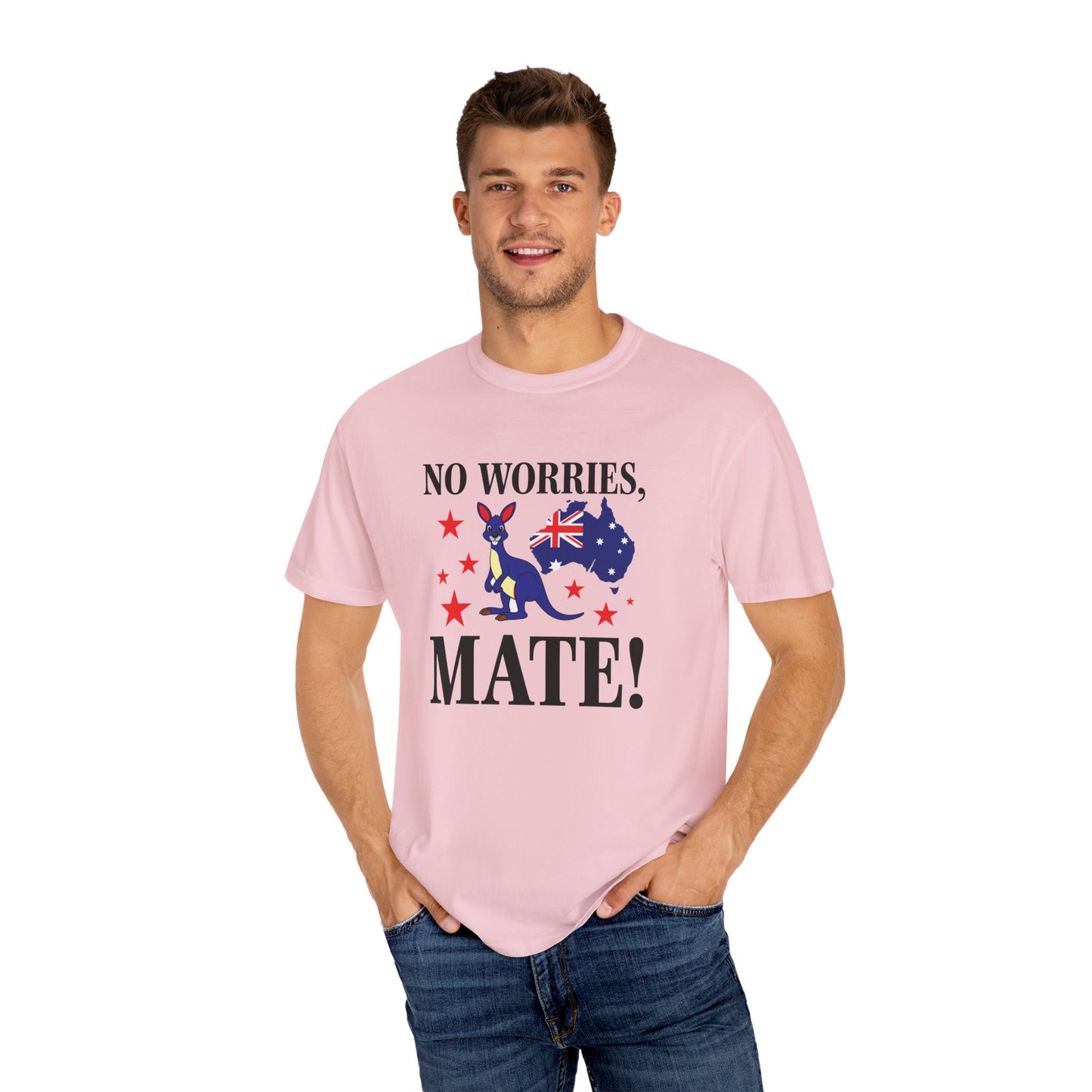 No Worries Mate! T-Shirt | Aussie Pride Unisex Tee | Australian Spirit Shirt – BackToClassy
