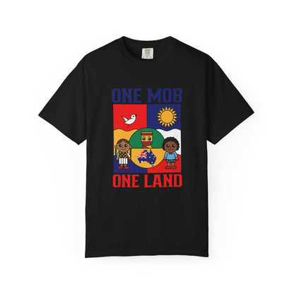 One Mob One Land T-Shirt | Aussie Pride Unisex Tee | Australian Spirit Shirt – BackToClassy