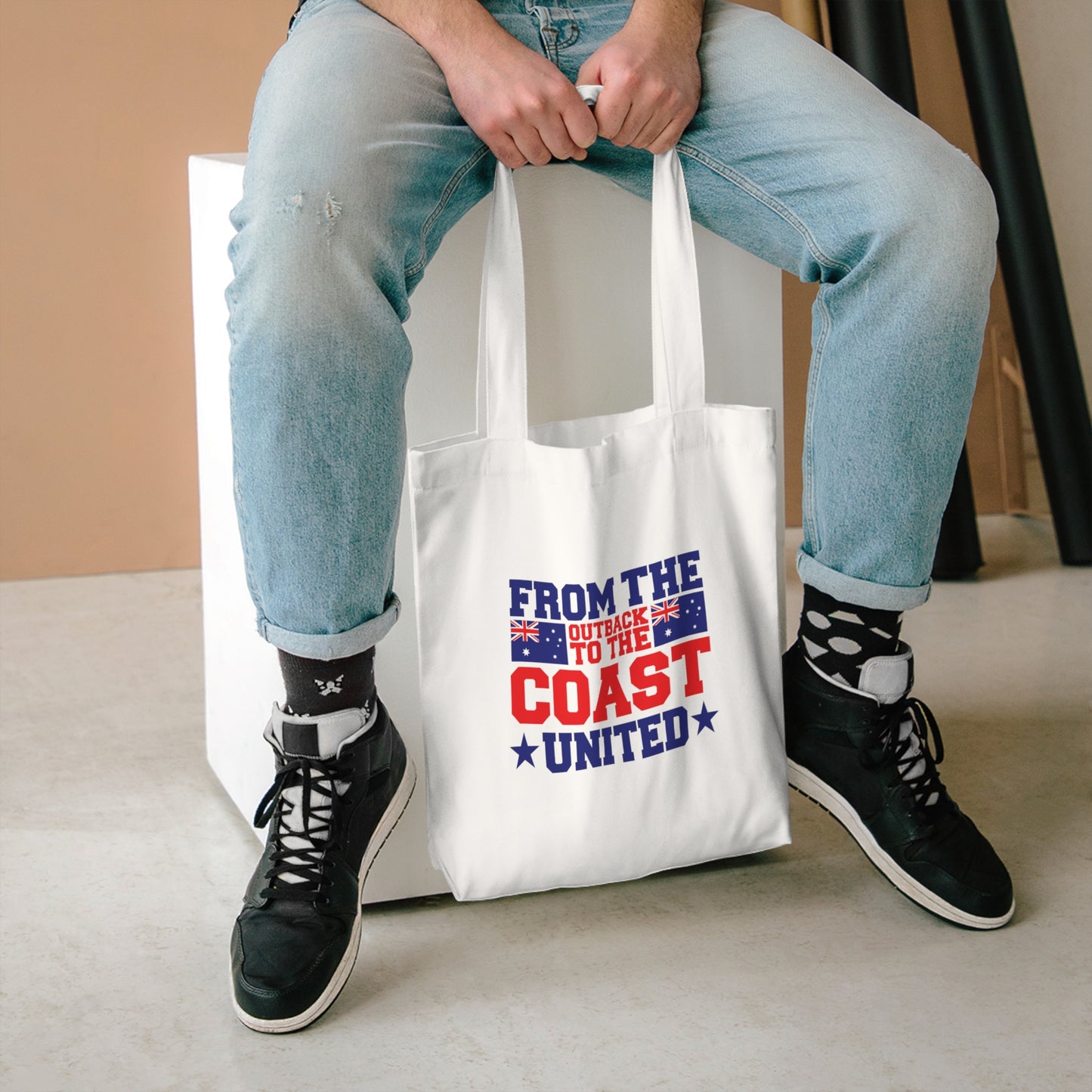 Outback to Coast Tote Bag | Aussie Pride & Unity Gift