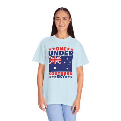 One Under Southern Sky T-Shirt | Aussie Pride Unisex Tee | Australian Spirit Shirt – BackToClassy