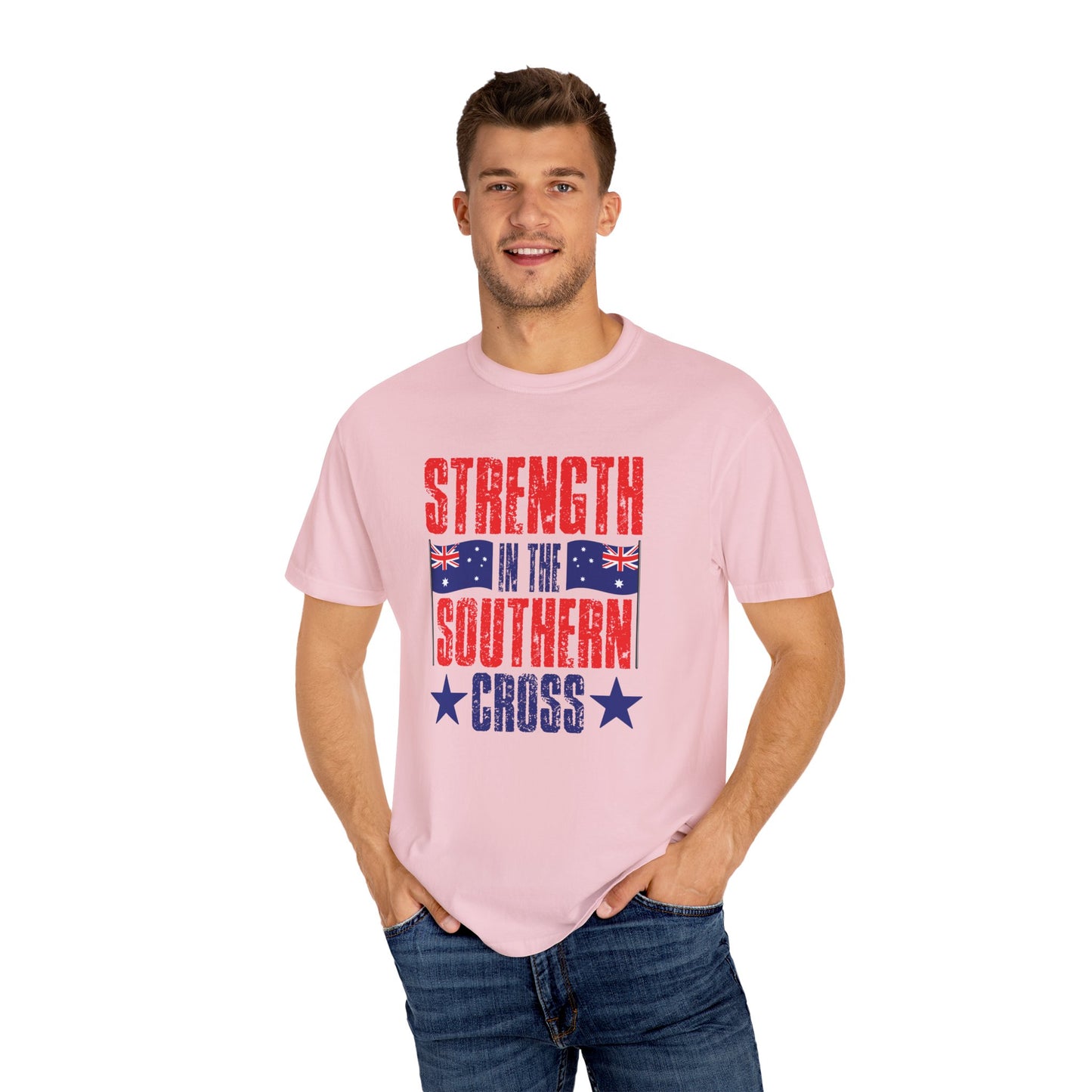 Strength in the Southern Cross T-Shirt | Aussie Pride Unisex Tee | Australian Spirit Shirt – BackToClassy