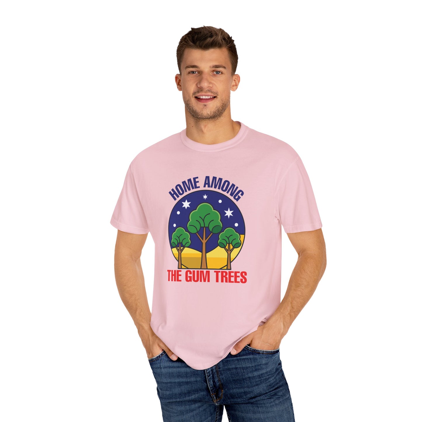 Home Among The Gum Trees T-Shirt | Aussie Pride Unisex Tee | Australian Spirit Shirt – BackToClassy