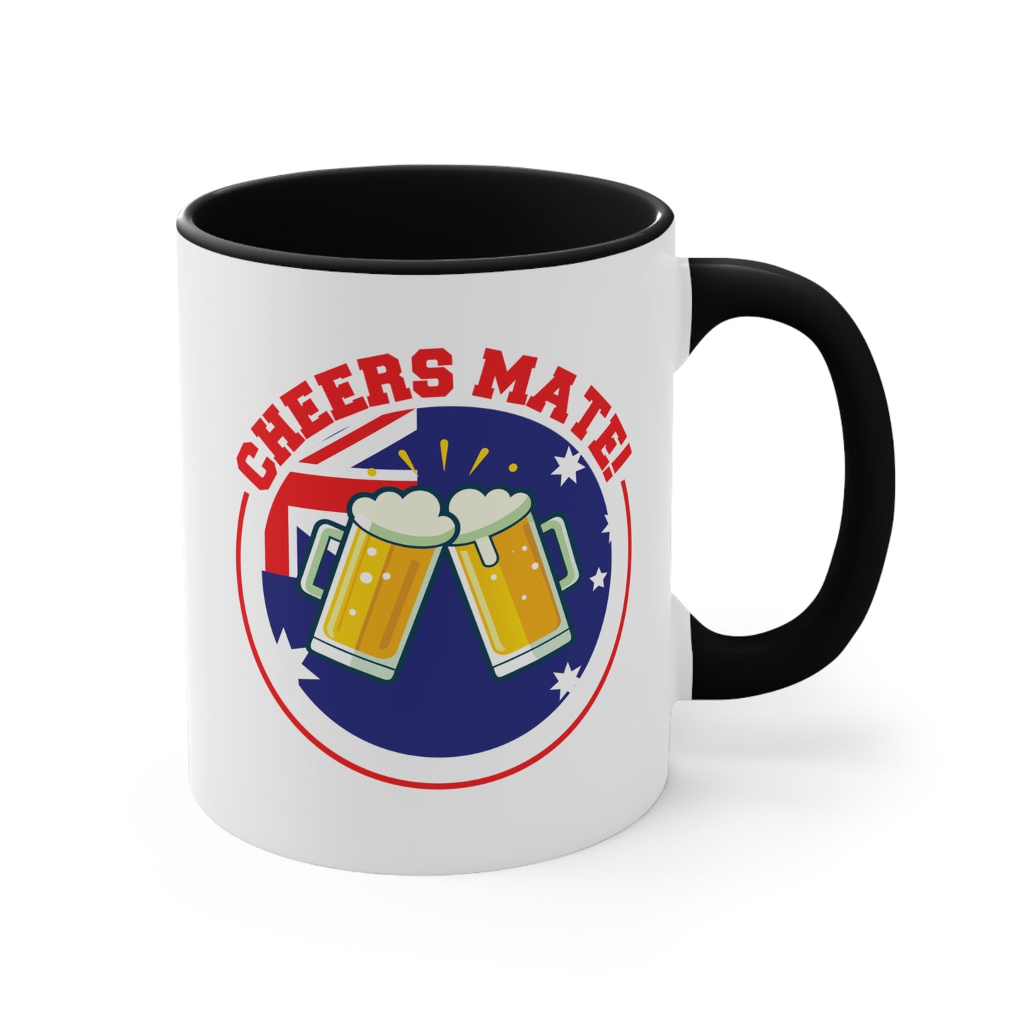 Cheers Mate Mug | Fun Aussie Coffee Cup
