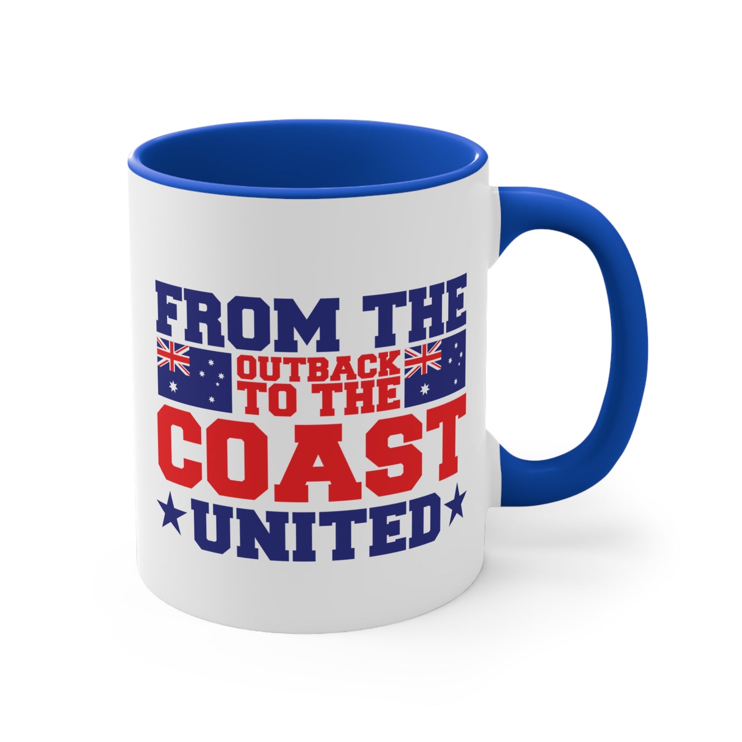 Outback to Coast Mug | Aussie Pride & Unity Coffee Cup