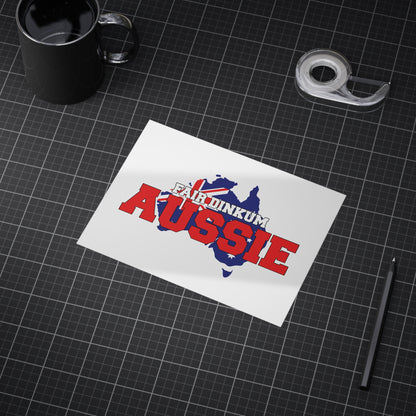 Fair Dinkum Poster | True Blue Aussie Wall Art