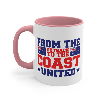 Outback to Coast Mug | Aussie Pride & Unity Coffee Cup