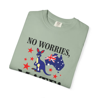 No Worries Mate! T-Shirt | Aussie Pride Unisex Tee | Australian Spirit Shirt – BackToClassy