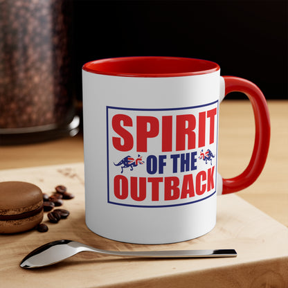 Spirit of the Outback Mug | Aussie Adventure Accent Coffee Cup | Australian Heritage & Pride Gift – BackToClassy