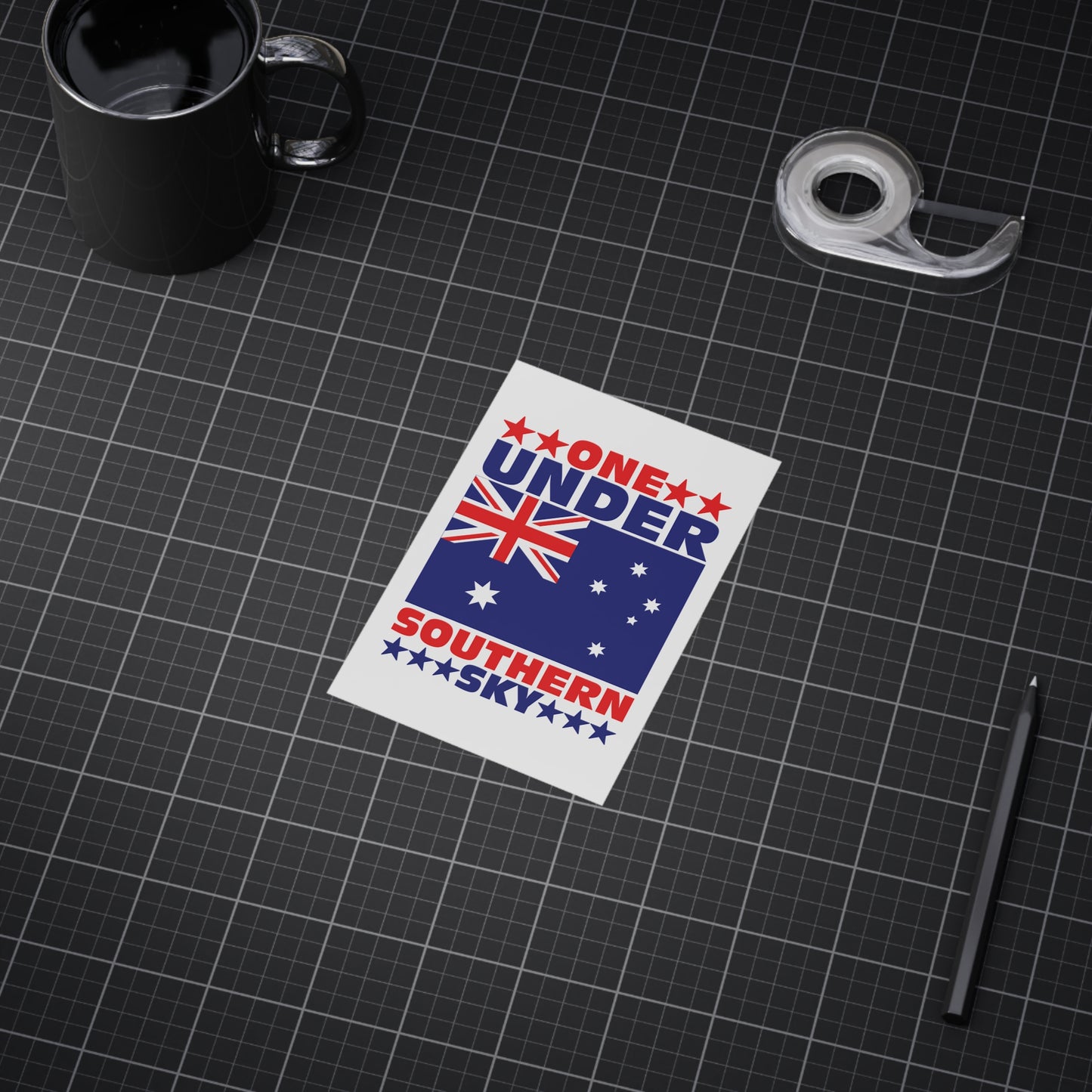 Southern Sky Poster | Australian Unity Wall Art