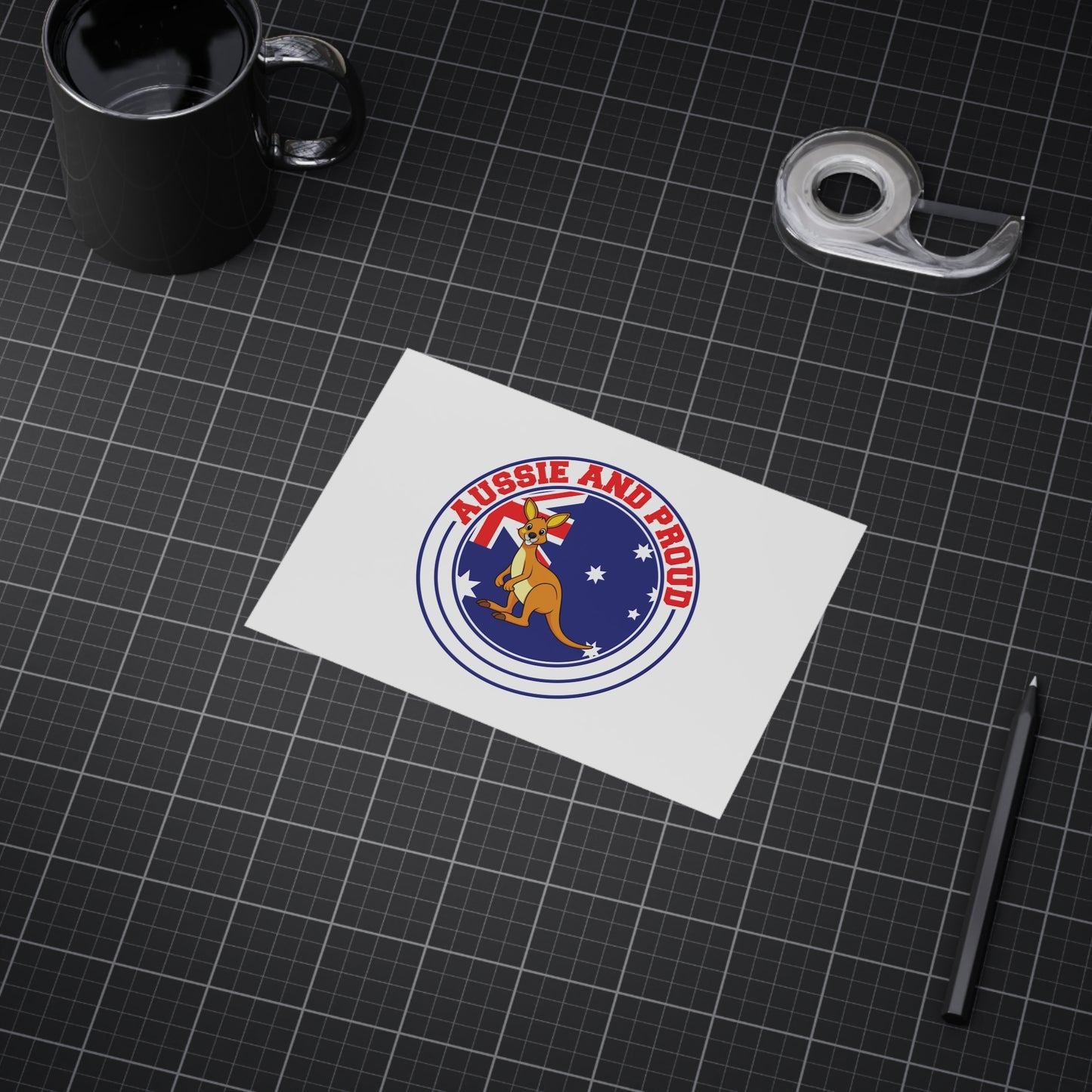 Aussie Pride Poster | Patriotic Australian Wall Art