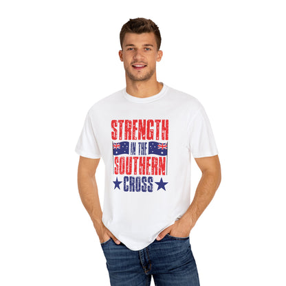 Strength in the Southern Cross T-Shirt | Aussie Pride Unisex Tee | Australian Spirit Shirt – BackToClassy