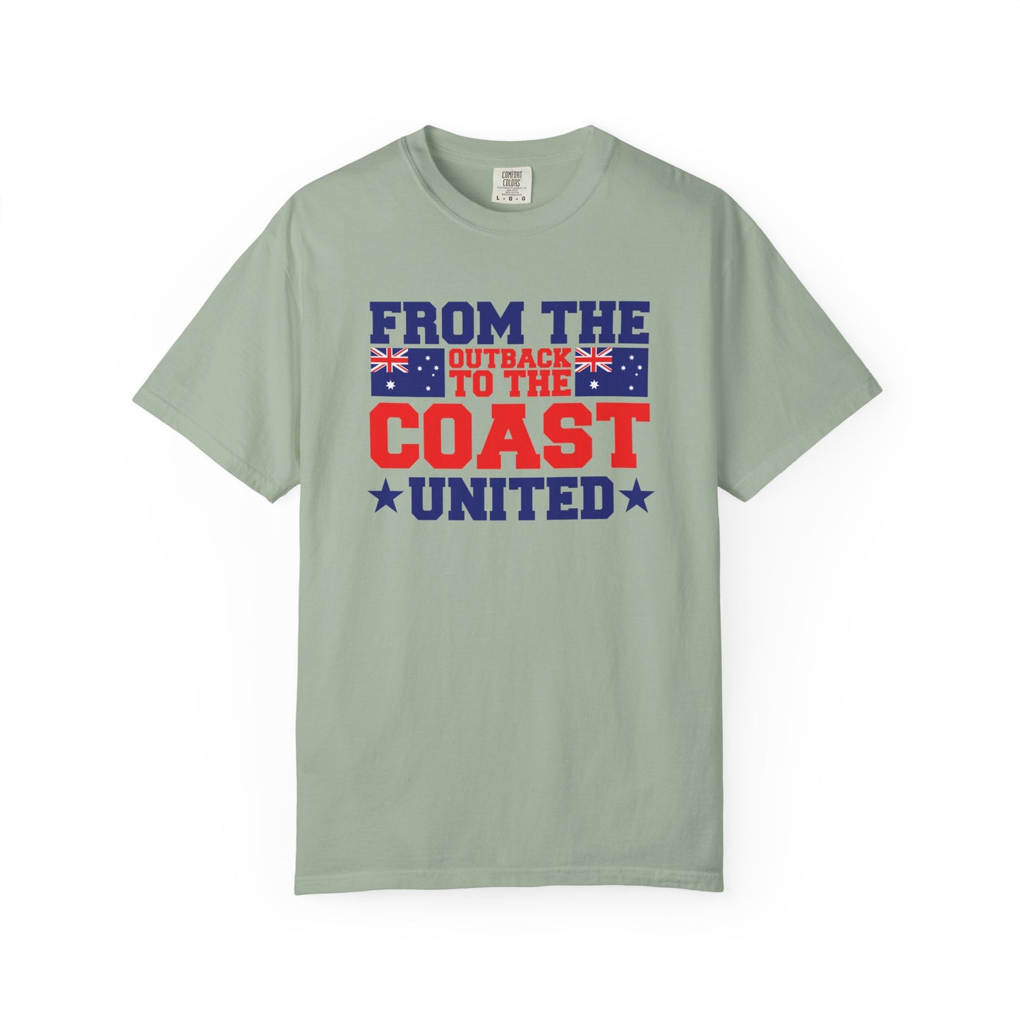 From the Outback to the Coast United T-Shirt | Aussie Pride Unisex Tee – BackToClassy
