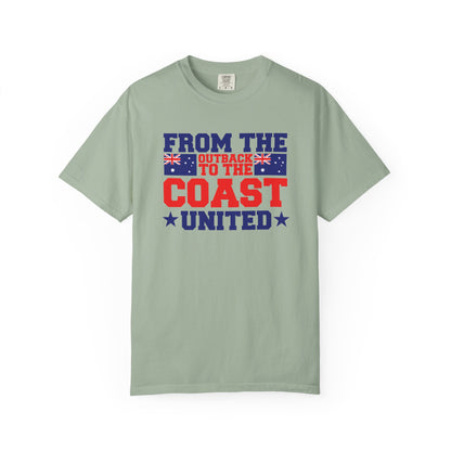 From the Outback to the Coast United T-Shirt | Aussie Pride Unisex Tee – BackToClassy