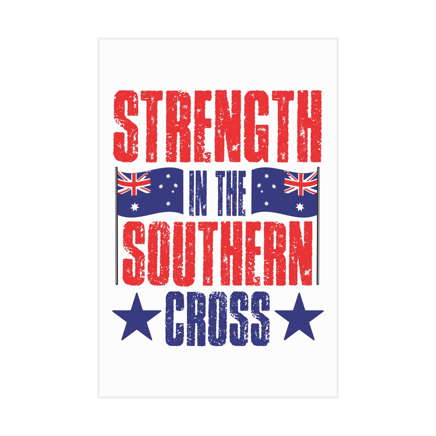 Southern Cross Poster | Australian Pride Wall Art