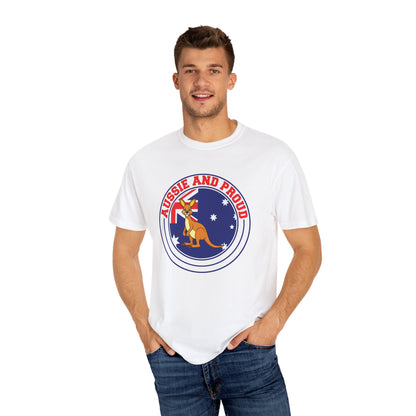 Aussie and Proud T-Shirt | Unisex Garment-Dyed Tee Celebrating Australian Pride – BackToClassy