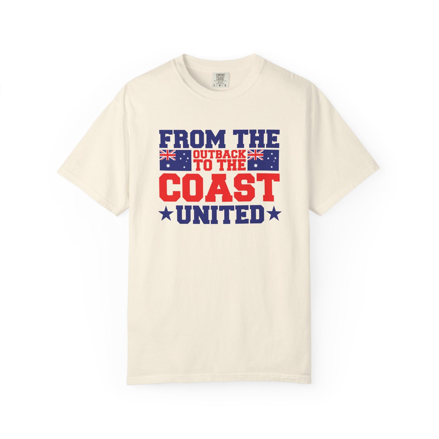 From the Outback to the Coast United T-Shirt | Aussie Pride Unisex Tee – BackToClassy