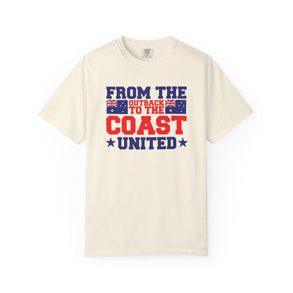 From the Outback to the Coast United T-Shirt | Aussie Pride Unisex Tee – BackToClassy