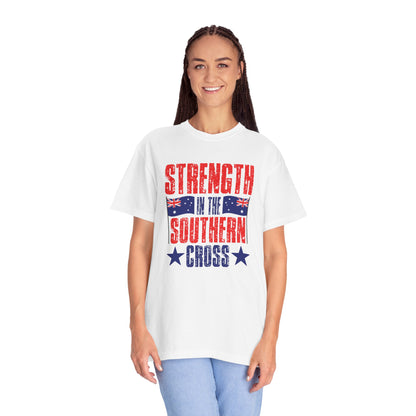 Strength in the Southern Cross T-Shirt | Aussie Pride Unisex Tee | Australian Spirit Shirt – BackToClassy
