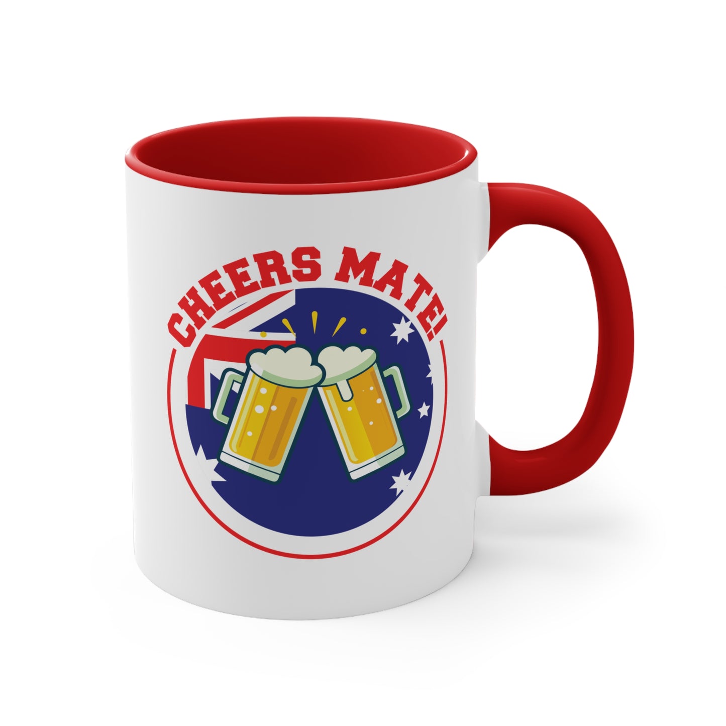 Cheers Mate Mug | Fun Aussie Coffee Cup