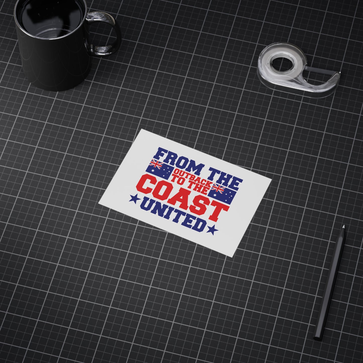 Outback to Coast Poster | Australian Unity Wall Art