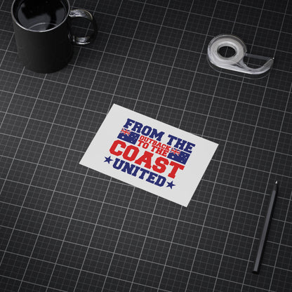 Outback to Coast Poster | Australian Unity Wall Art