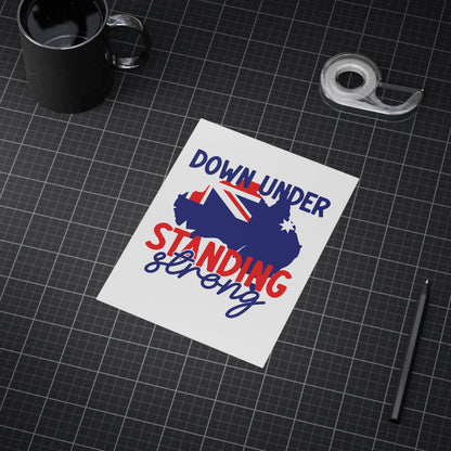 Down Under Poster | Australian Pride Wall Art