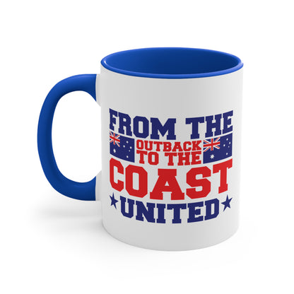 Outback to Coast Mug | Aussie Pride & Unity Coffee Cup