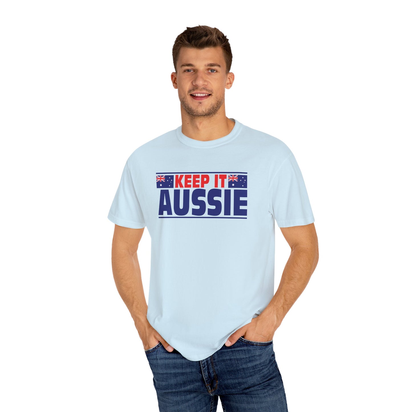 Keep It Aussie T-Shirt | Unisex Australian Pride Tee | Aussie Spirit Shirt – BackToClassy