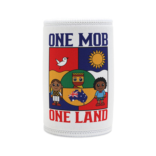 One Mob Stubby Cooler | Aussie Cultural Pride