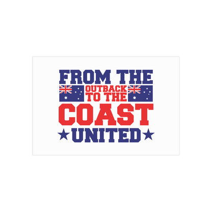 Outback to Coast Poster | Australian Unity Wall Art