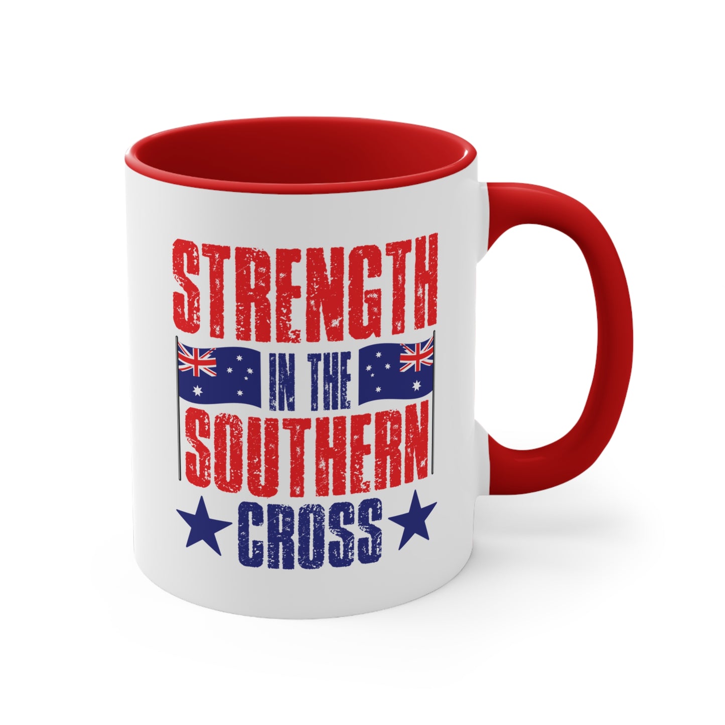 Strength in the Southern Cross Mug | Aussie Pride Accent Coffee Cup | Australian Unity & Spirit Gift – BackToClassy