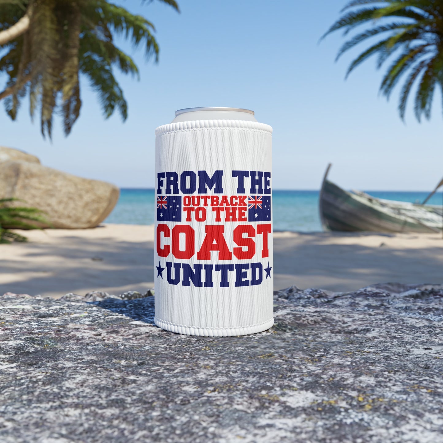 Outback to Coast Stubby Cooler | Aussie Pride