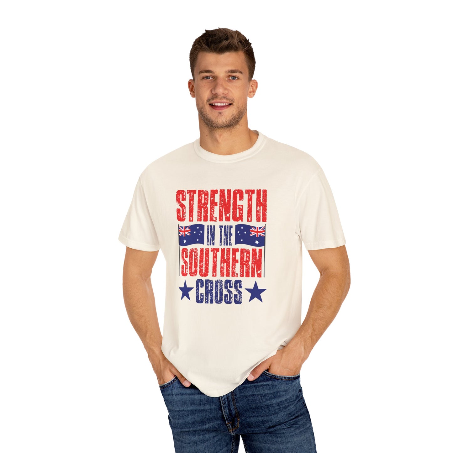 Strength in the Southern Cross T-Shirt | Aussie Pride Unisex Tee | Australian Spirit Shirt – BackToClassy