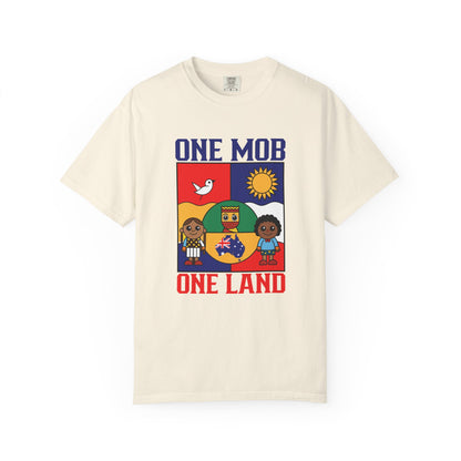 One Mob One Land T-Shirt | Aussie Pride Unisex Tee | Australian Spirit Shirt – BackToClassy