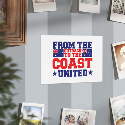 Outback to Coast Poster | Australian Unity Wall Art
