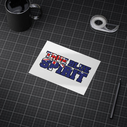 True Blue Poster | Australian Pride Wall Art