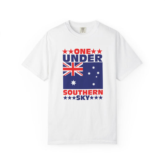 One Under Southern Sky T-Shirt | Aussie Pride Unisex Tee | Australian Spirit Shirt – BackToClassy