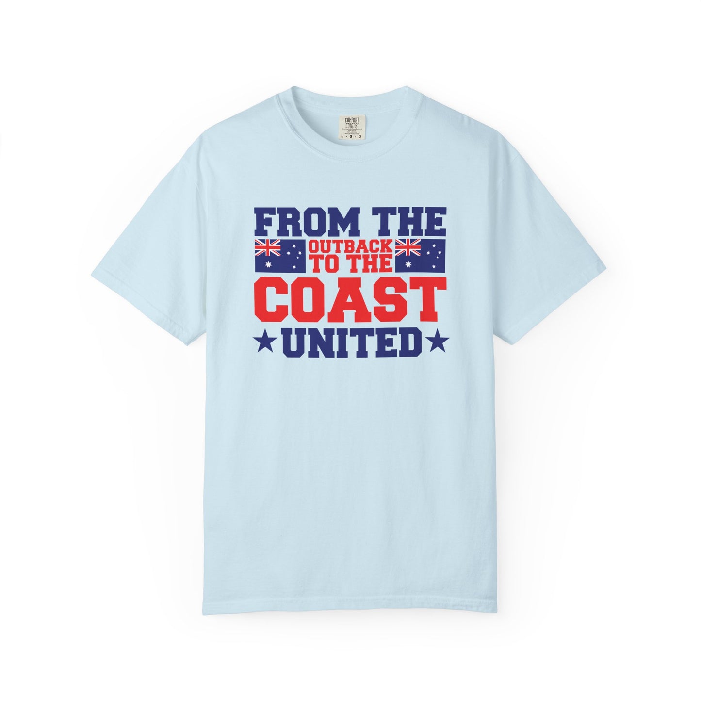 From the Outback to the Coast United T-Shirt | Aussie Pride Unisex Tee – BackToClassy