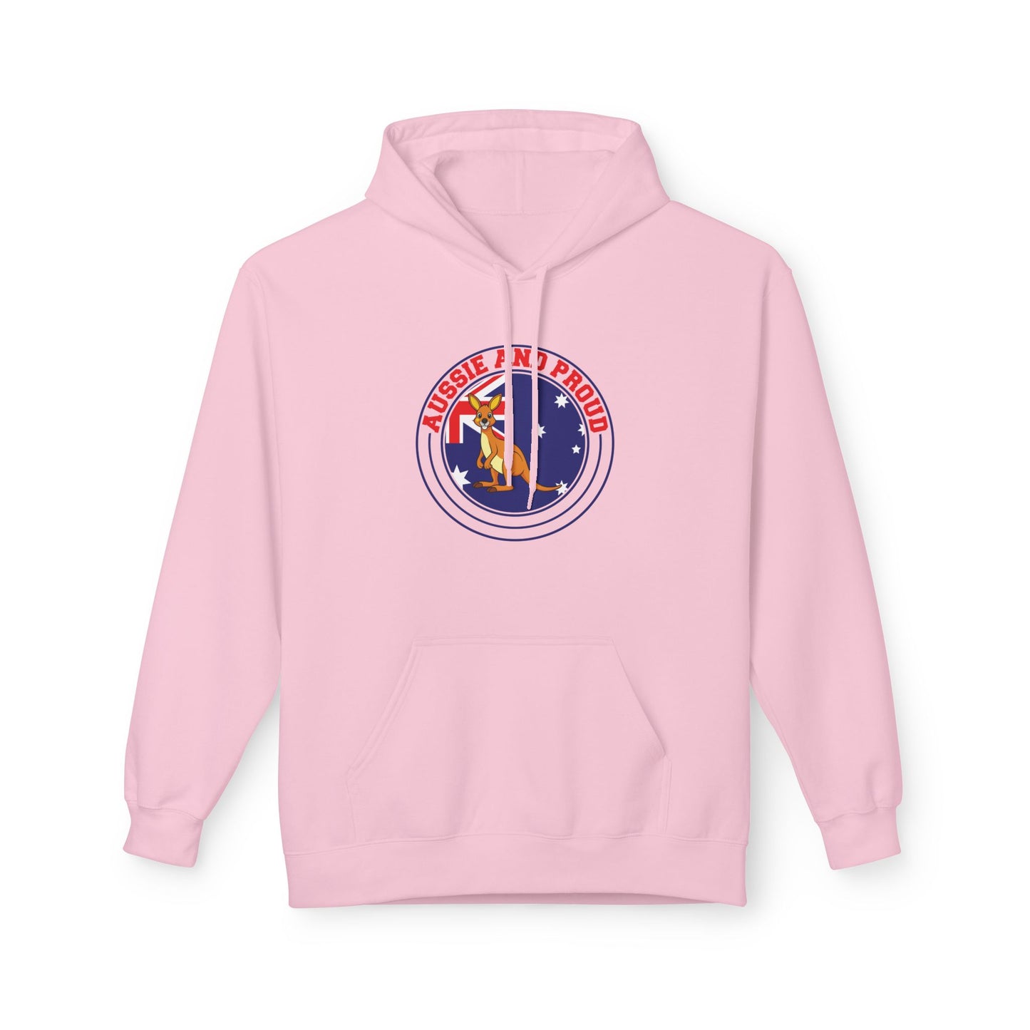 Aussie and Proud Hoodie | Australian Pride Unisex Fleece Hoodie | True Blue Aussie Spirit Sweatshirt – BackToClassy