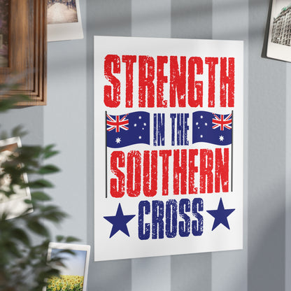 Southern Cross Poster | Australian Pride Wall Art