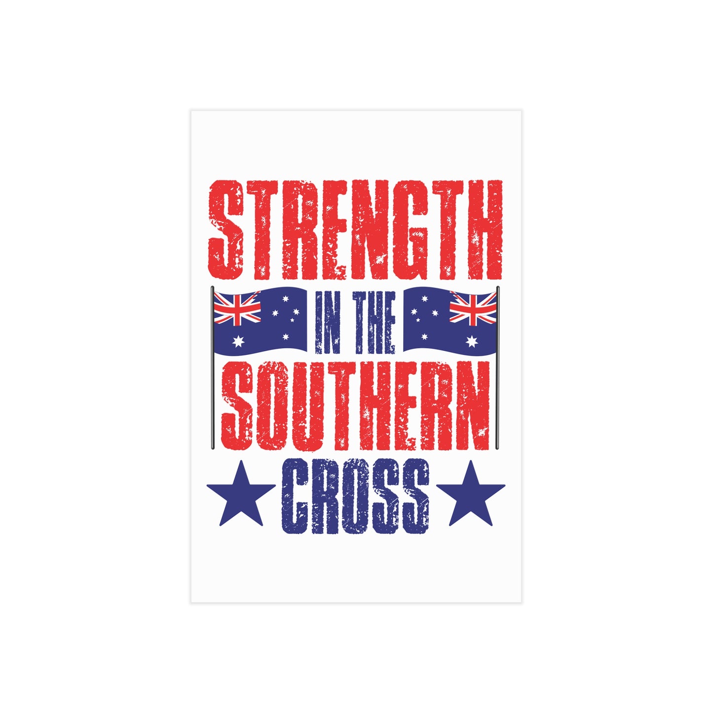 Southern Cross Poster | Australian Pride Wall Art