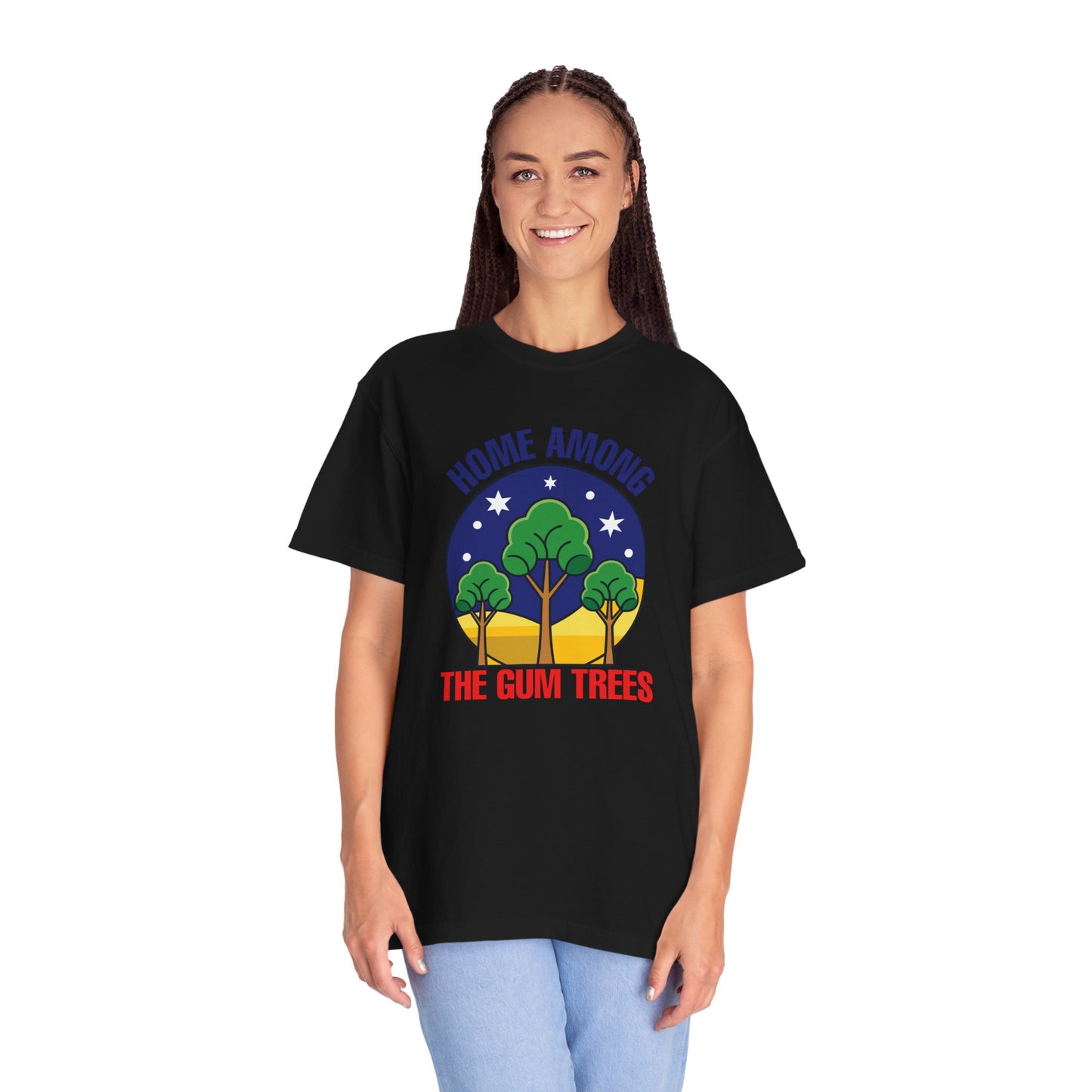 Home Among The Gum Trees T-Shirt | Aussie Pride Unisex Tee | Australian Spirit Shirt – BackToClassy