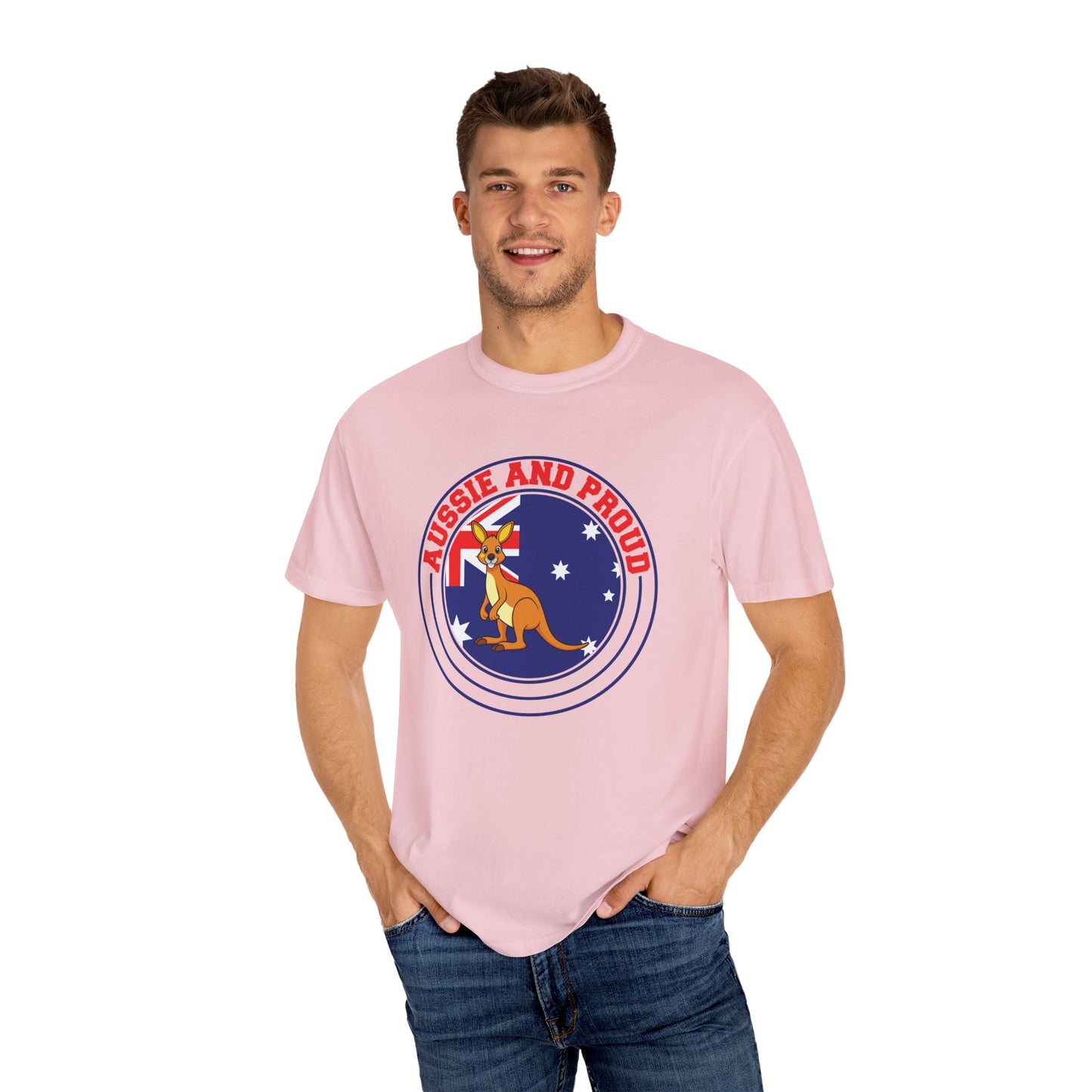 Aussie and Proud T-Shirt | Unisex Garment-Dyed Tee Celebrating Australian Pride – BackToClassy