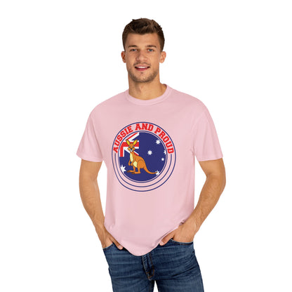 Aussie and Proud T-Shirt | Unisex Garment-Dyed Tee Celebrating Australian Pride – BackToClassy