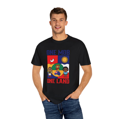 One Mob One Land T-Shirt | Aussie Pride Unisex Tee | Australian Spirit Shirt – BackToClassy