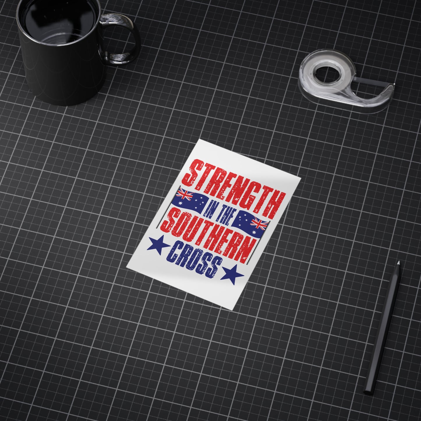 Southern Cross Poster | Australian Pride Wall Art